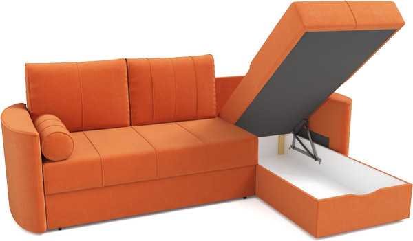 Изображение товара Диван угловой Mio Tesoro Амми (Velutto 60, сван)