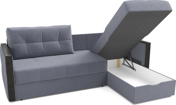 Изображение товара Диван угловой Mio Tesoro Валенсия (Velutto 32, сван)