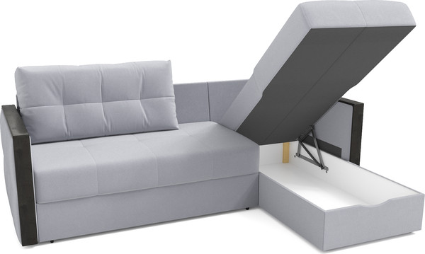 Изображение товара Диван угловой Mio Tesoro Валенсия (Velutto 52, сван)