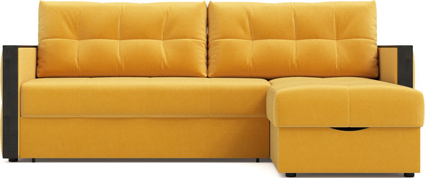 Изображение товара Диван угловой Mio Tesoro Валенсия (Velutto 56, сван)