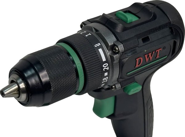 Изображение товара Аккумуляторная дрель-шуруповерт DWT ABSP-20 / DNF-2 BMC