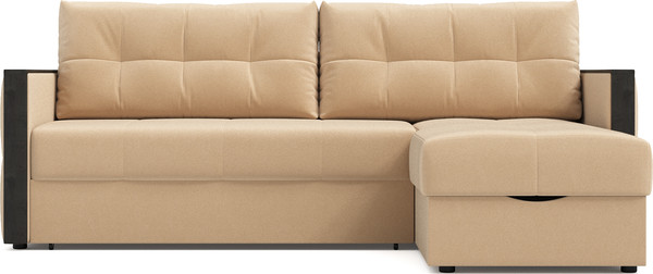 Изображение товара Диван угловой Mio Tesoro Валенсия (Velutto 59, сван)