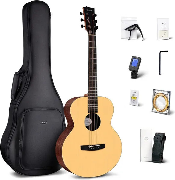 Изображение товара Электроакустическая гитара Enya EM-X0/NA.SP1.EQ (с аксессуарами)