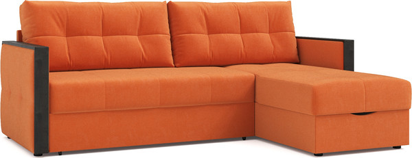 Изображение товара Диван угловой Mio Tesoro Валенсия (Velutto 60, сван)