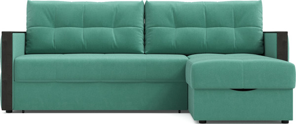 Изображение товара Диван угловой Mio Tesoro Валенсия (Velutto 71, сван)