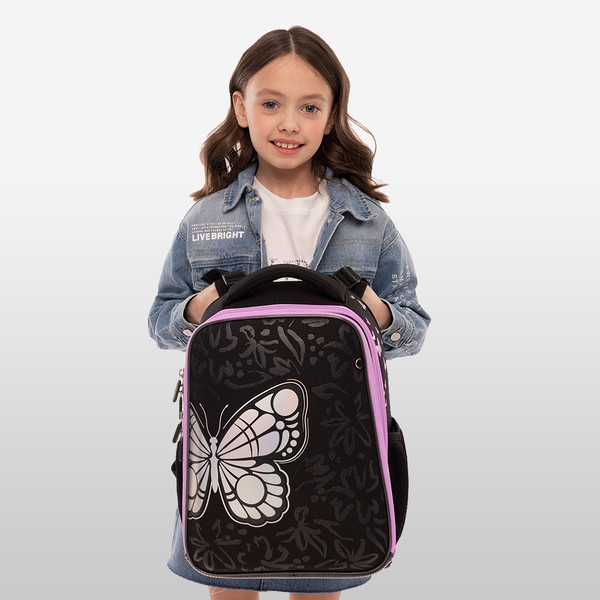 Изображение товара Школьный рюкзак Berlingo Expert. Butterfly Effect / RU-EX-1109