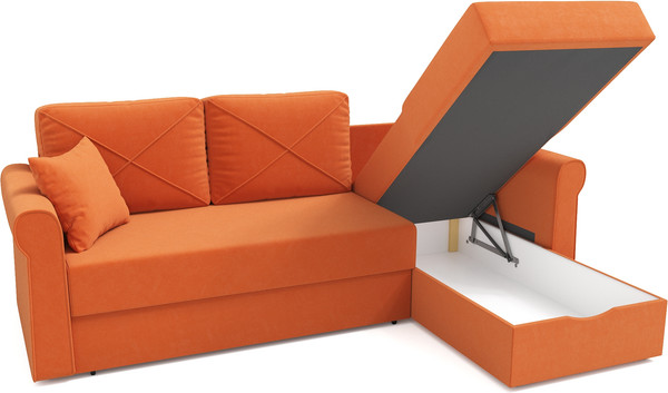 Изображение товара Диван угловой Mio Tesoro Имола (Velutto 60, сван)