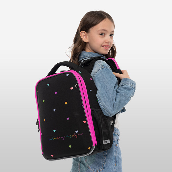 Изображение товара Школьный рюкзак Berlingo Expert. Love Yourself / RU-EX-1110