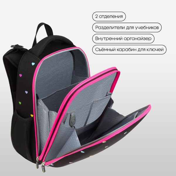 Изображение товара Школьный рюкзак Berlingo Expert. Love Yourself / RU-EX-1110