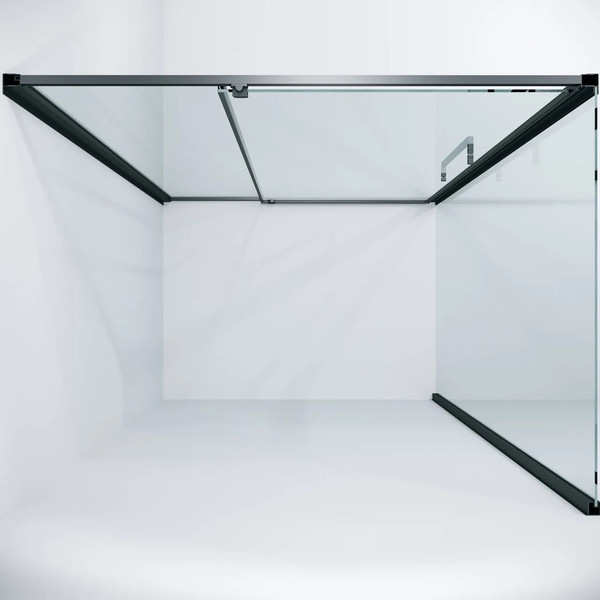 Изображение товара Душевой уголок Niagara Nova NG-35-8AGR-A80GR-34 80х80х195 (графит/прозрачное стекло)