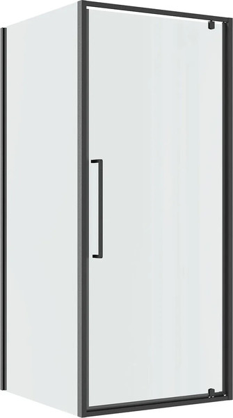 Изображение товара Душевой уголок Niagara Nova NG-35-8AGR-A100GR-34 80х100х195 (графит/прозрачное стекло)