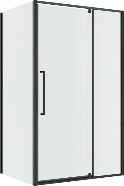 Изображение товара Душевой уголок Niagara Nova NG-35-11AGR-A90GR-34 110х90х195 (графит/прозрачное стекло)