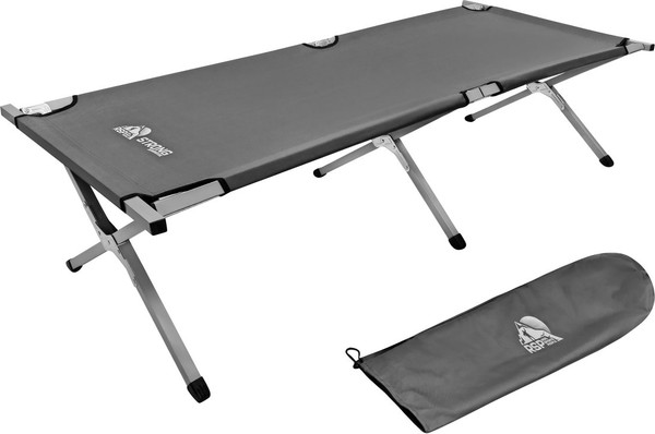 Изображение товара Раскладушка туристическая RSP Outdoor Strong / BE-STR-G (серый)