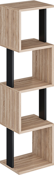 Изображение товара Стеллаж Макс Стайл СН-4 (дуб/черный)