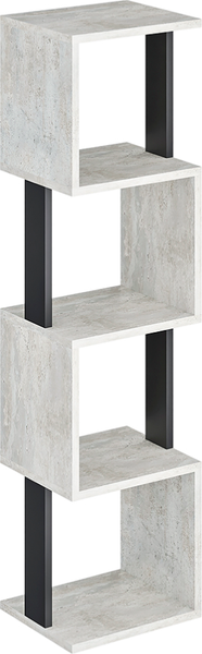Изображение товара Стеллаж Макс Стайл СН-4 (бетон/черный)