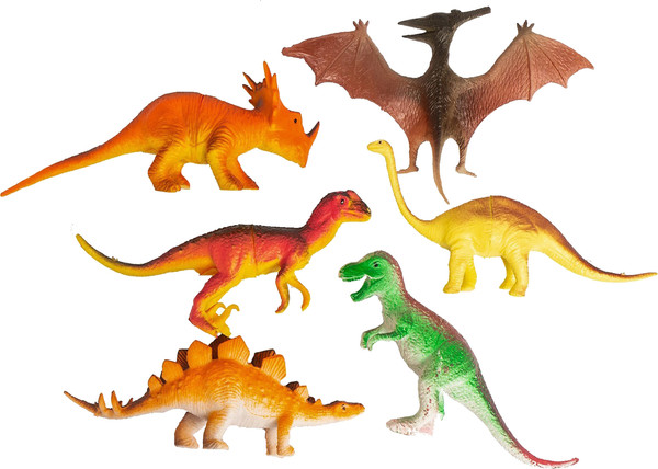 Изображение товара Набор фигурок игровых Sima-Land Динозавры 828-D9 / 1533642 (6шт)