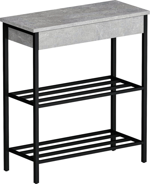 Изображение товара Полка для обуви Макс Стайл СтН-710 (бетон темный)