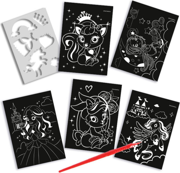 Изображение товара Блокнот-гравюра Школа талантов Замок принцессы / 7559945