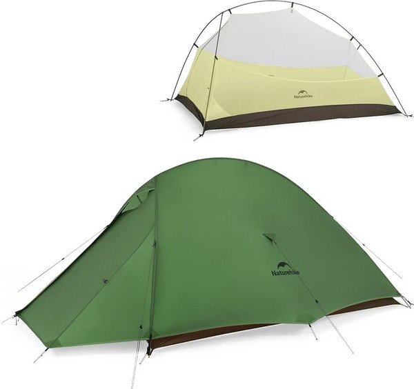 Изображение товара Палатка Naturehike Cloud up Pro / CNK2350WS020 (светло-серый)