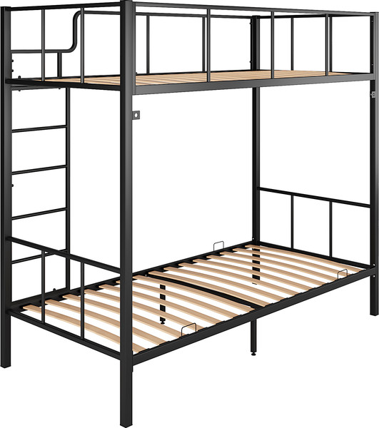 Изображение товара Двухъярусная кровать Князев Мебель Дебора 1 ДБ1.80.200.Ч (черный муар)