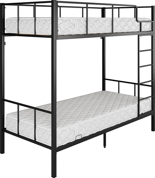 Изображение товара Двухъярусная кровать Князев Мебель Дебора 1 ДБ1.80.200.Ч (черный муар)