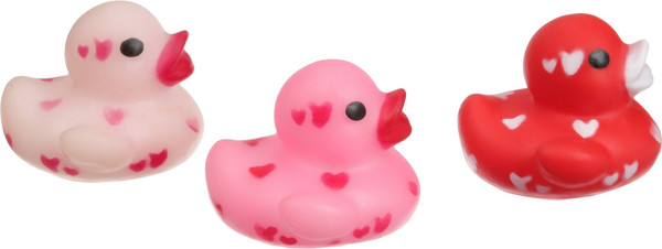 Изображение товара Набор игрушек для ванной Крошка Я Уточки сердечки / 10095842 (3шт)