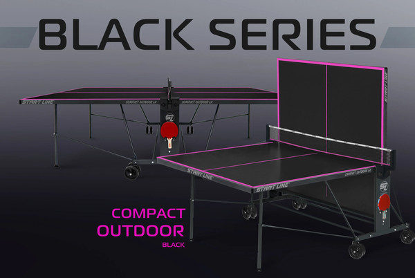 Изображение товара Теннисный стол Start Line Compact-2 LX / 6044-13 (черный)