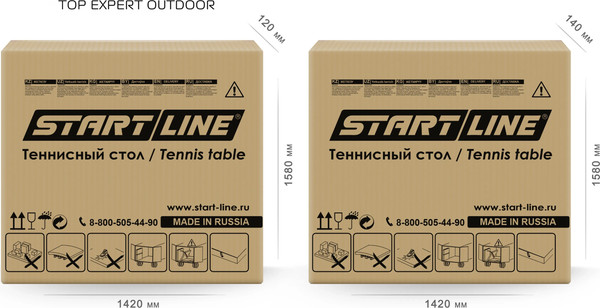 Изображение товара Теннисный стол Start Line Top Expert 6 / 6047-7 (черный)