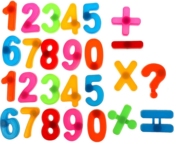 Изображение товара Развивающий игровой набор Играем вместе Магнитные цифры Чебурашка / ZY1079039-CHEBA