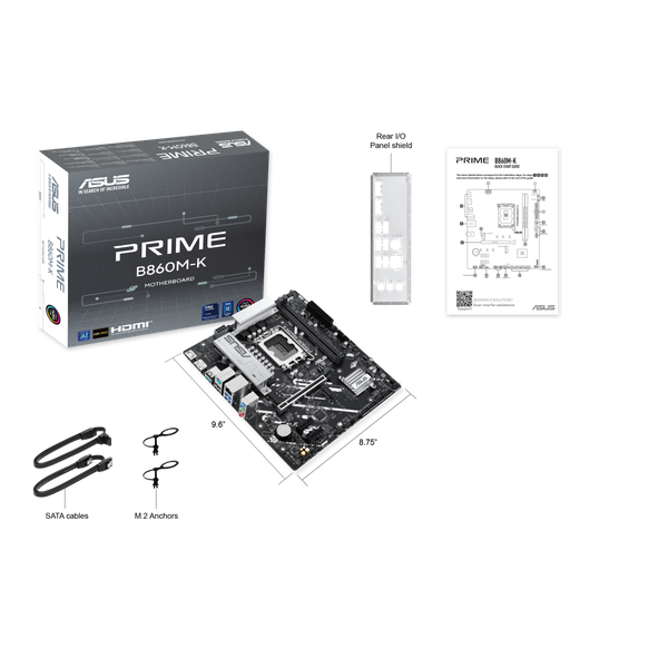 Изображение товара Материнская плата Asus Prime B860M-K