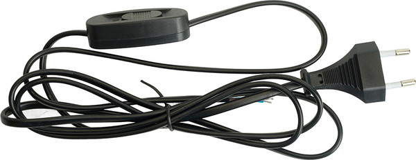 Изображение товара Шнур сетевой Feron KF-HK-1-2 / 51041 (1.9м, черный)