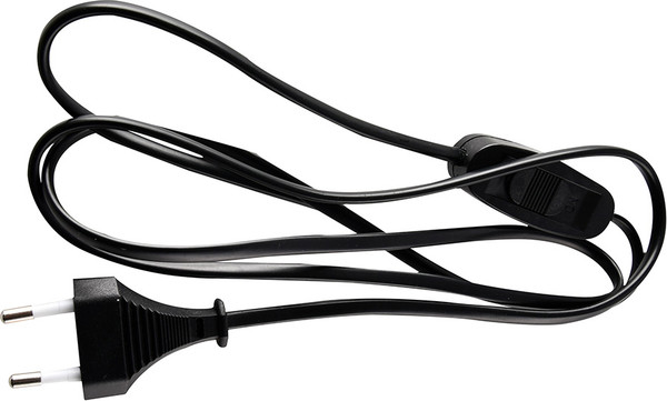 Изображение товара Шнур сетевой Feron KF-HK-1-2 / 51041 (1.9м, черный)