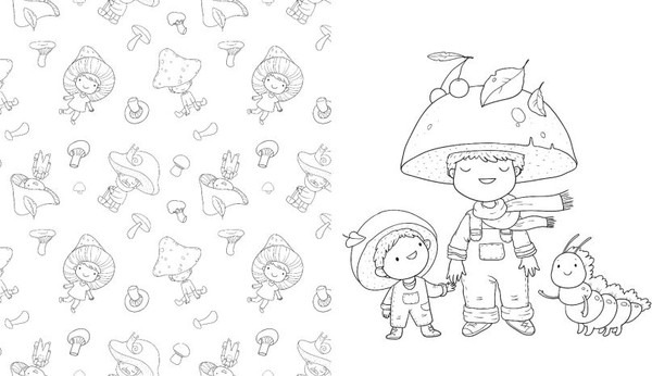 Изображение товара Раскраска-антистресс Эксмо Эльфы и гномы