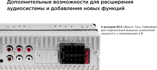 Изображение товара Бездисковая автомагнитола Nakamichi NQ517B