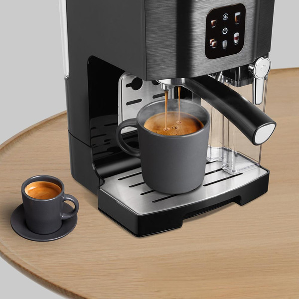 Изображение товара Кофемашина Redmond CM714 (черный/хром)