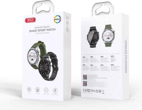 Изображение товара Умные часы XO Watch4 (черный)