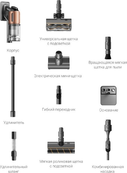 Изображение товара Вертикальный пылесос Dreame Z20 Cordless Vacuum Cleaner Aqua Cycle / VZV66A