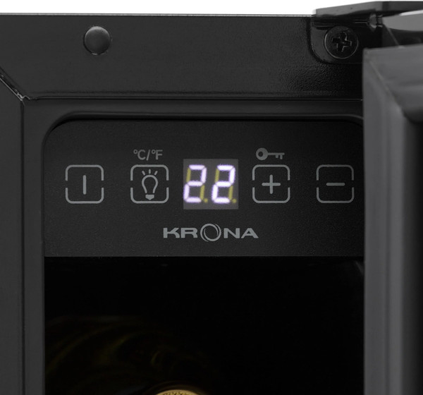 Изображение товара Встраиваемый винный шкаф Krona Baden 82/7 BL / КА-00007363