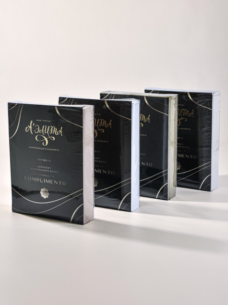 Изображение товара Комплект постельного белья АЭЛИТА Complimento Сапфир Евро (поплин)