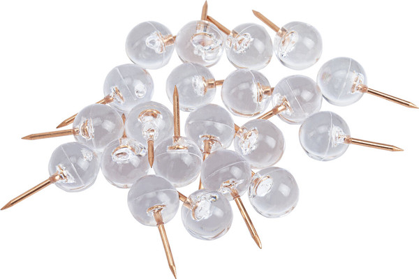 Изображение товара Кнопки канцелярские Brauberg Шарики / 272760 (100шт)