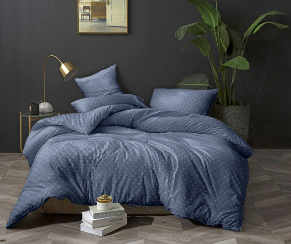 Изображение товара Комплект постельного белья АЭЛИТА Complimento Содалит Семейный (поплин)