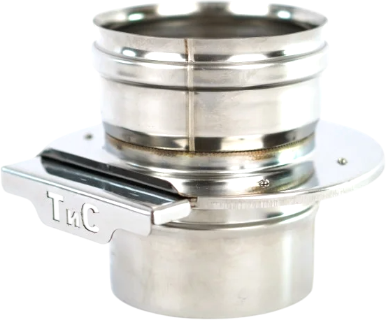 Изображение товара Шибер для дымохода Теплов и Сухов 430-0.8 D120 М