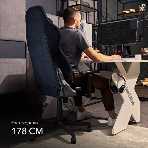 Изображение товара Кресло геймерское Vmmgame Astral New Era 2.0 / OT-B23-VRBK-NE-2 (Velour Black)