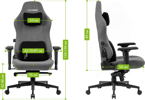 Изображение товара Кресло геймерское Vmmgame Gravity / VG-1-DB (Dark Brown)