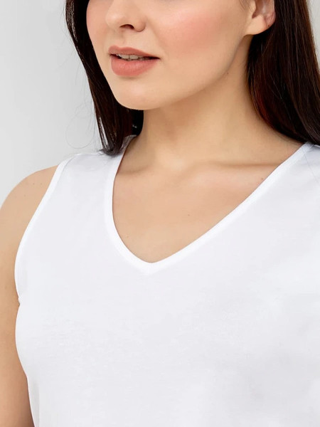 Изображение товара Майка домашняя Mark Formelle 422258 (р.164/170-84-90, белый)