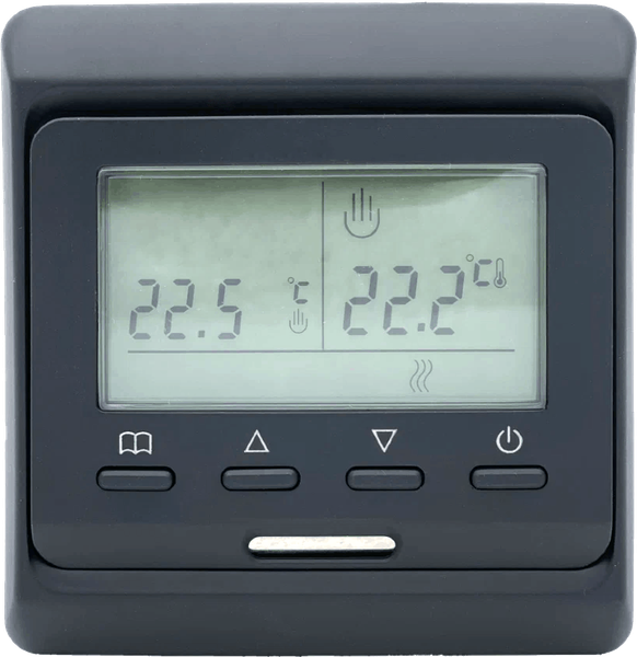 Изображение товара Терморегулятор для теплого пола Menred E51.716 с WiFi (черный)