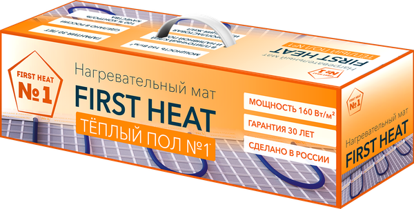 Изображение товара Теплый пол электрический Теплый пол №1 ТСП-1440-9.0