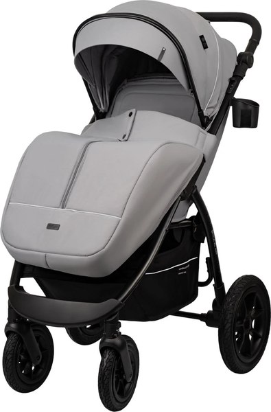 Изображение товара Детская прогулочная коляска INDIGO Epica Xl Air с сумкой 2025 (светло-серый)