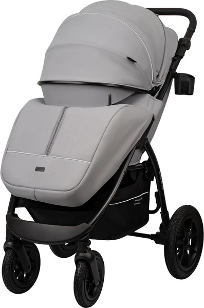Изображение товара Детская прогулочная коляска INDIGO Epica Xl Air с сумкой 2025 (светло-серый)