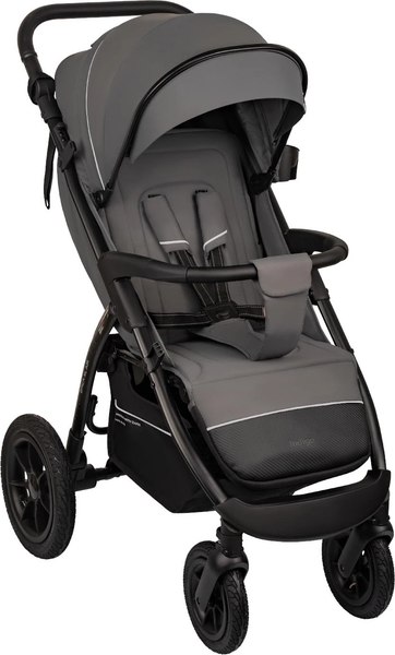 Изображение товара Детская прогулочная коляска INDIGO Epica Xl Air с сумкой 2025 (темно-серый)